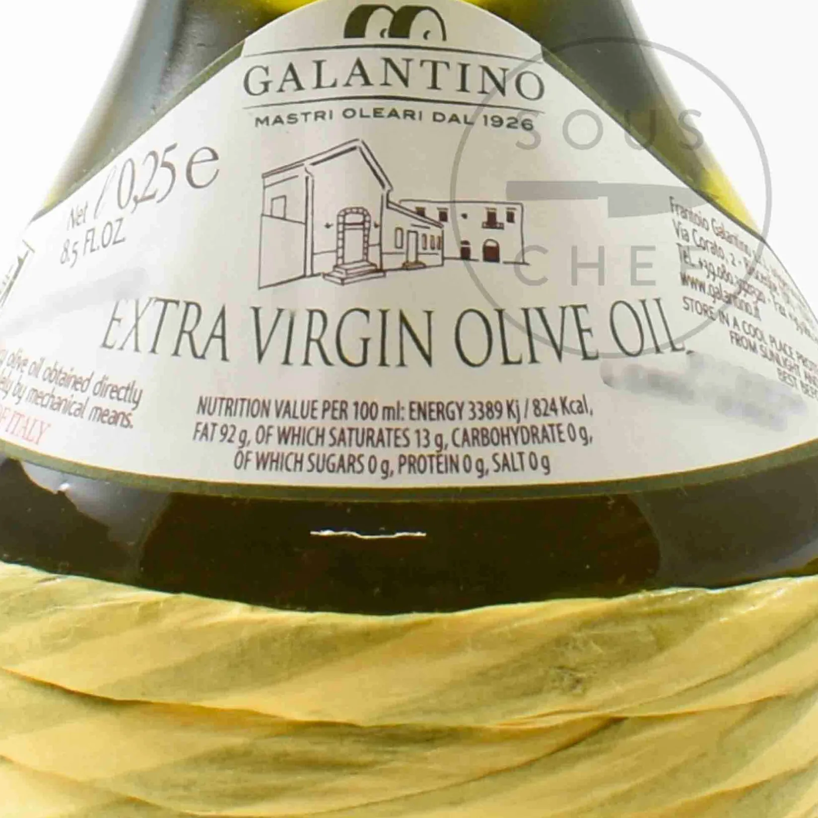 Galantino Ingredients Brands|Oil, Vinegar & Dressings^Tuscia Corda Extra Virgin Olive Oil, 250ml