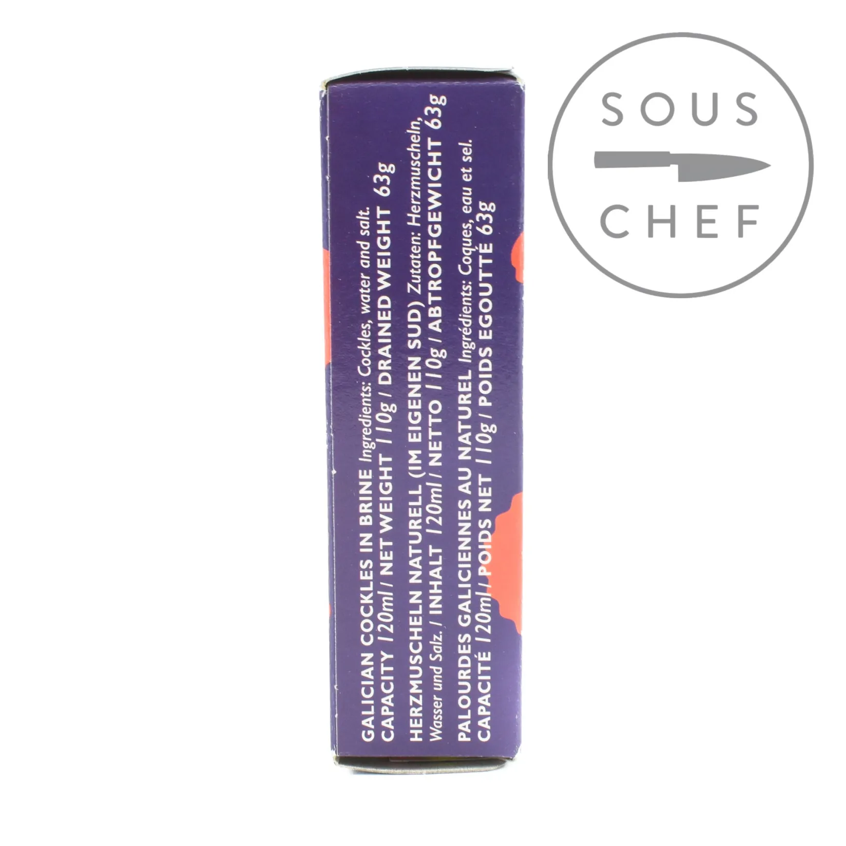 La Narval Ingredients Brands|Spanish Ingredients^Galician Cockles, 110g