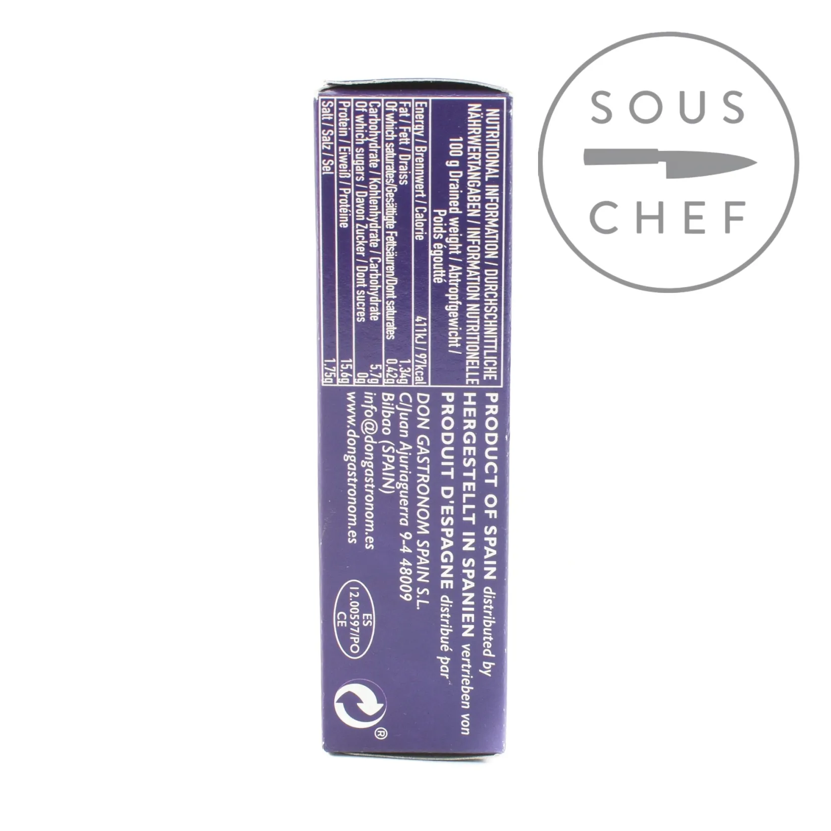 La Narval Ingredients Brands|Spanish Ingredients^Galician Cockles, 110g