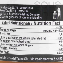 Terra Del Tuono Ingredients Brands|Jam, Honey & Spreads^Ginger and Lemon Gourmet Spread, 150g
