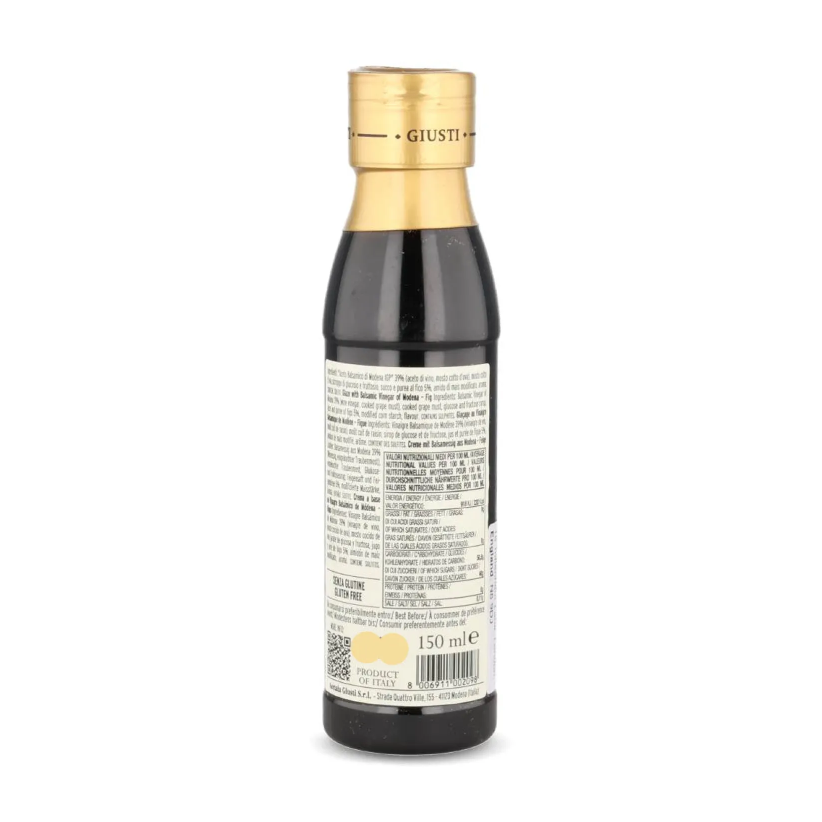 Giuseppe Giusti Ingredients Brands|Italian Ingredients^Giusti Balsamic Crema Fig Glaze, 150ml