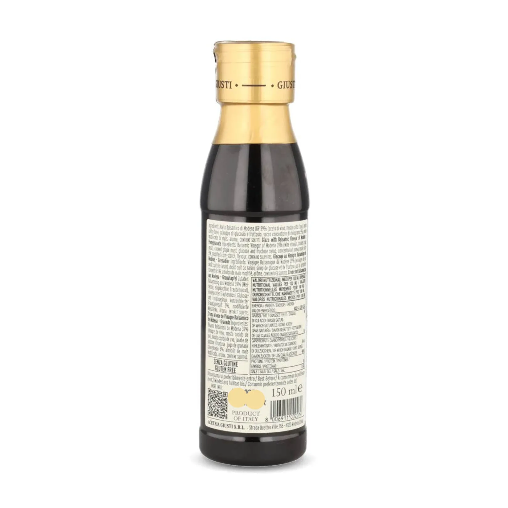 Giuseppe Giusti Ingredients Brands|Italian Ingredients^Giusti Balsamic Crema Pomegranate Glaze, 150ml