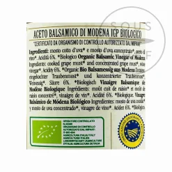 Giuseppe Giusti Italian Ingredients|Oil, Vinegar & Dressings^Giusti Organic Balsamic Vinegar 6 Year Aged, 250ml
