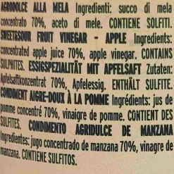 Giuseppe Giusti Ingredients Brands|Italian Ingredients^Giusti Sweet and Sour Apple Condiment, 250ml