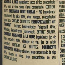 Giuseppe Giusti Ingredients Brands|Italian Ingredients^Giusti Sweet and Sour Figs Condiment, 250ml
