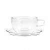 Trendglas Tableware Brands|Crockery & Dinnerware^Glass Teacup & Saucer, 400ml