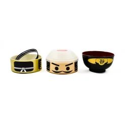 Hakoya Japanese Ingredients|Japanese Tableware^Gold Samurai Bento Box Large, 1200ml