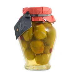Triana Olivas Spanish Ingredients|Snacks^Gordal Olives with Chilli, 580ml