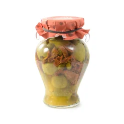 Ole Olives Ingredients Brands|Spanish Ingredients^Gordal Olives with Dried Tomatoes and Capers, 580g