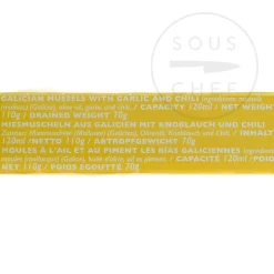 La Narval Spanish Ingredients|Tinned Fish & Seafood^Gourmet Mussels in a Spicy Garlic Sauce, 111g