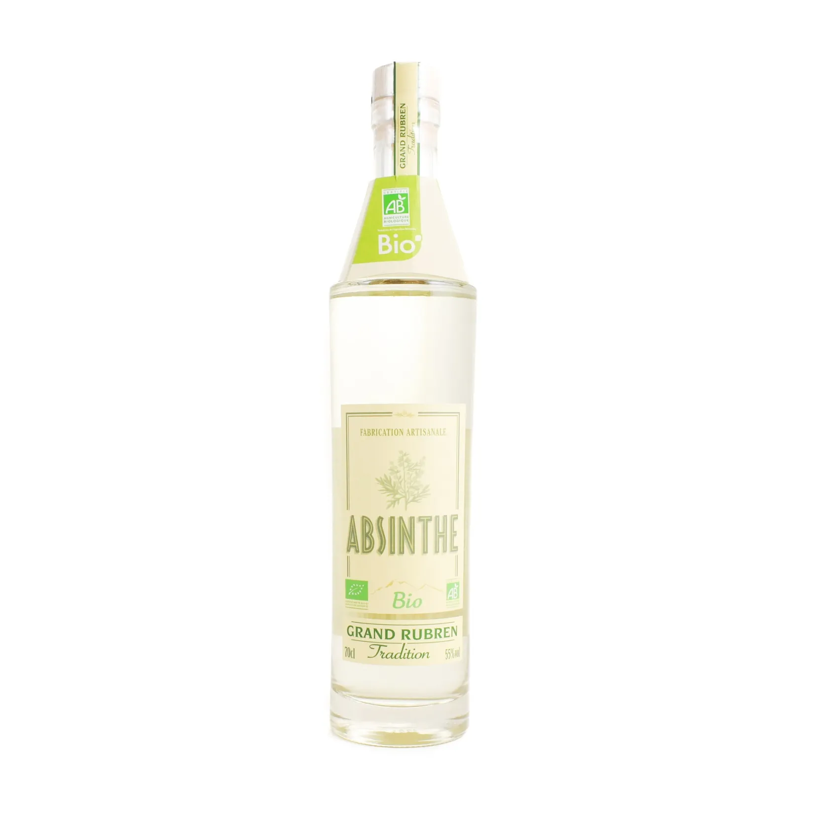 Grand Rubren Ingredients Brands|Drinks^Organic Absinth 55V, 700ml