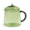 &Klevering Tableware Brands^Green Glass Teapot, 1 Litre