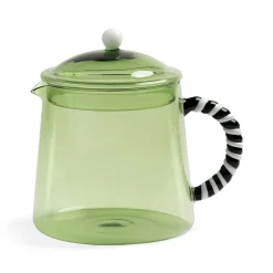 &Klevering Tableware Brands^Green Glass Teapot, 1 Litre