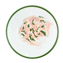 Kapka Tableware Brands|Crockery & Dinnerware^Green Marble Enamel Large Salad Bowl, 32cm