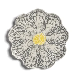 &Klevering Tableware Brands^Grey Oyster Serving Plate, 23cm