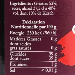 Centaur Ingredients Brands|French Ingredients^Griottines (15%), 1 litre