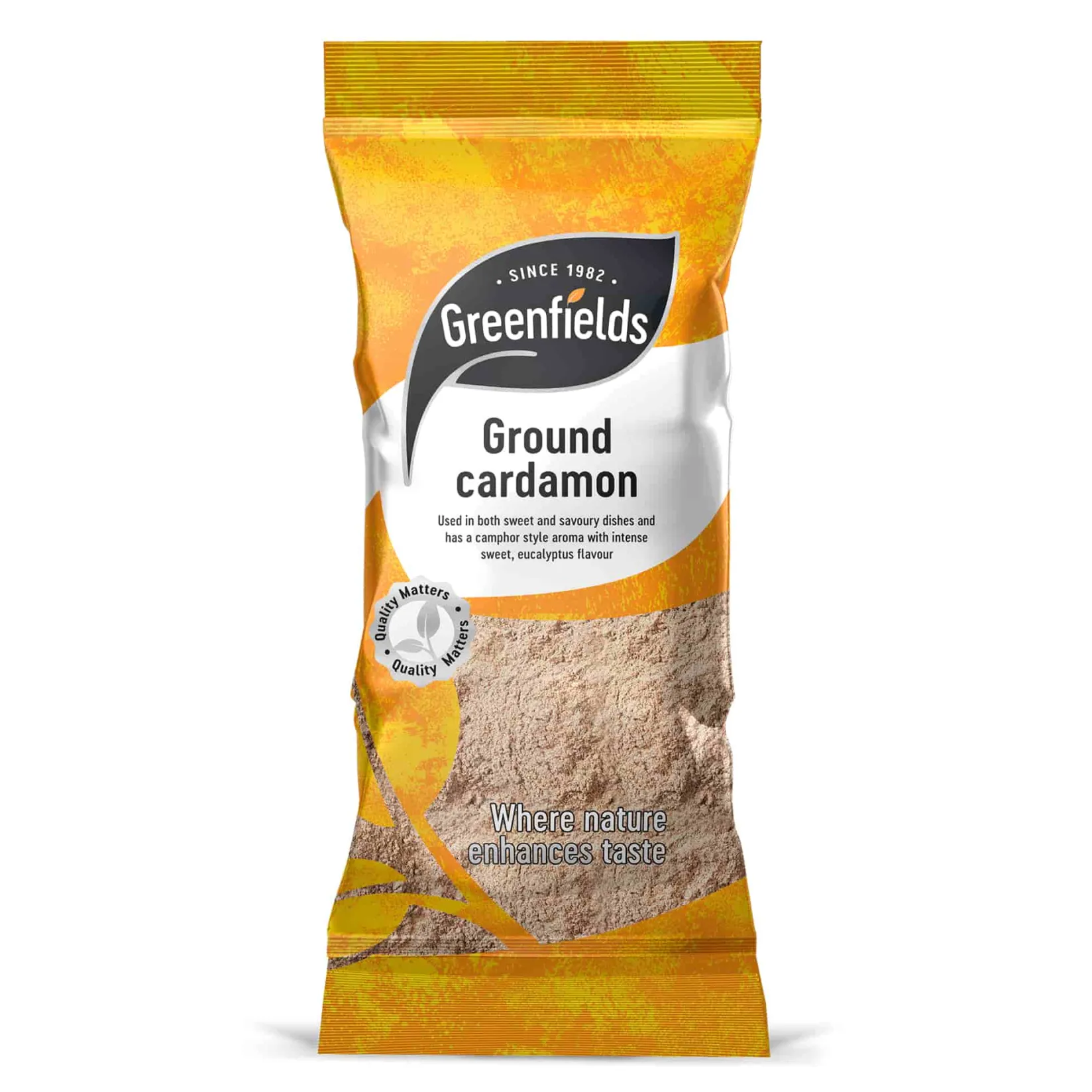 Greenfields Ingredients Brands|Middle Eastern Ingredients^Ground Cardamom, 50g