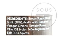 Halen Môn Ingredients Brands|Made In The Uk^Halen Mon Black Garlic Ketchup, 310g