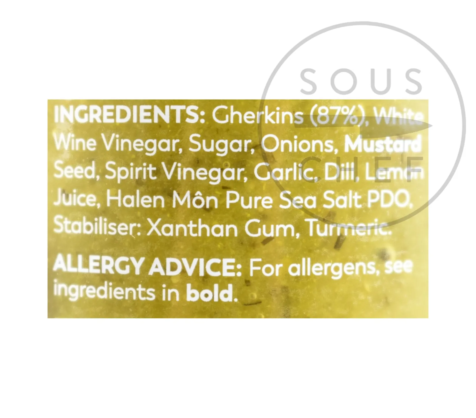 Halen Môn Ingredients Brands|Made In The Uk^Halen Mon Gherkin Relish, 270g