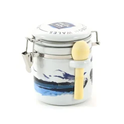 Halen Môn Made In The Uk|Herbs & Spices^Halen Mon Pure Sea Salt in Watercolour Ceramic Jar, 100g