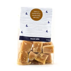 Halen Môn Ingredients Brands|Made In The Uk^Halen Mon Salted Vanilla Fudge, 150g
