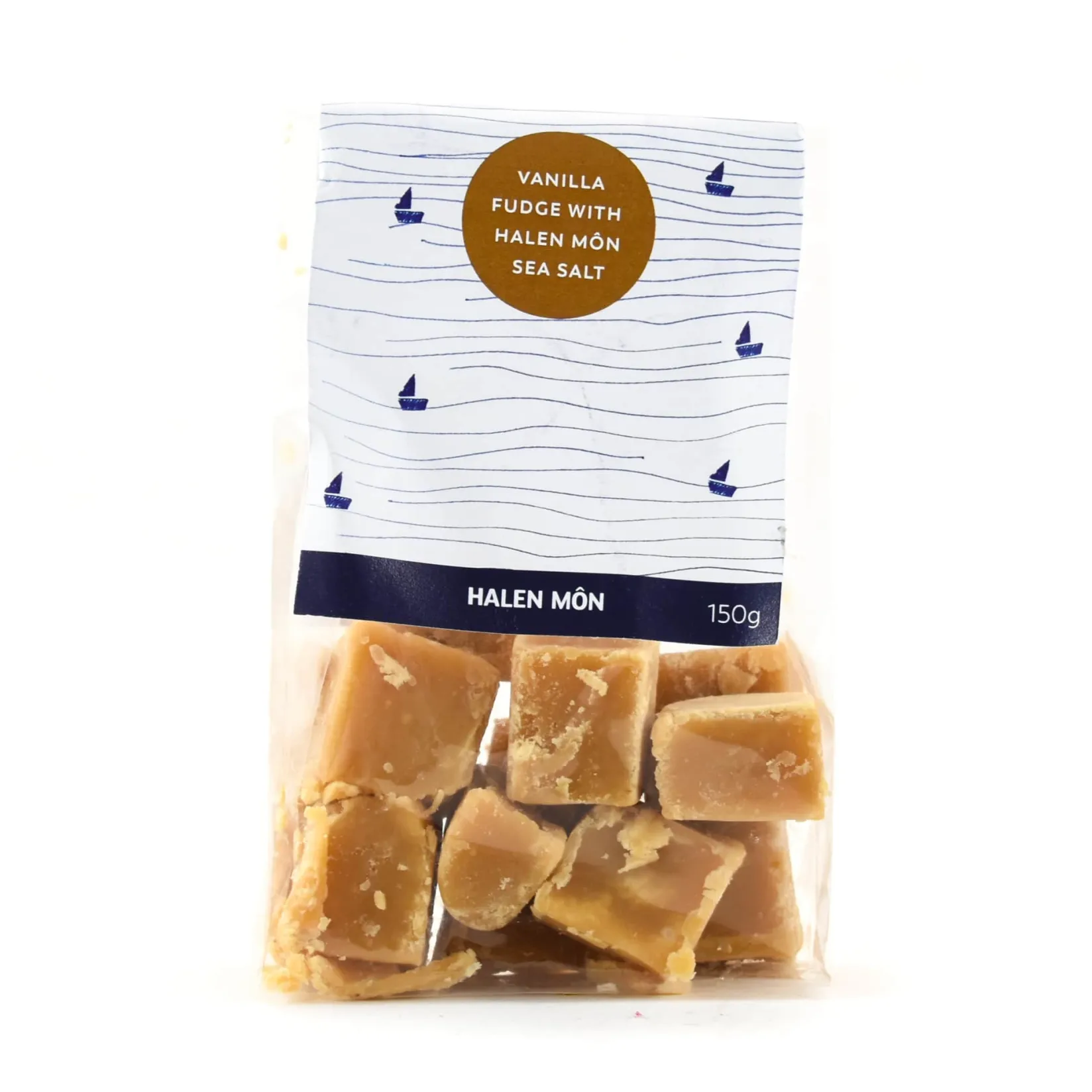 Halen Môn Ingredients Brands|Made In The Uk^Halen Mon Salted Vanilla Fudge, 150g