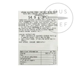 Hanamaruki Ingredients Brands|Japanese Ingredients^Vegan Instant Miso Soup Tofu - 3 pack