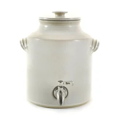 Sauerkraut Pots Pickling, Preserving & Fermenting Jars^Handmade Stoneware Vinaigrier / Kombucha Jar 2.5 litre