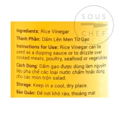 Longdan Southeast Asian Ingredients|Oil, Vinegar & Dressings^Hanoi Rice Vinegar, 500ml