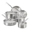 Hestan Pots & Pans^ProBond Stainless Steel 6 Piece Cookware Set