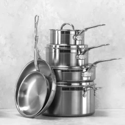 Hestan Pots & Pans^ProBond Stainless Steel 6 Piece Cookware Set