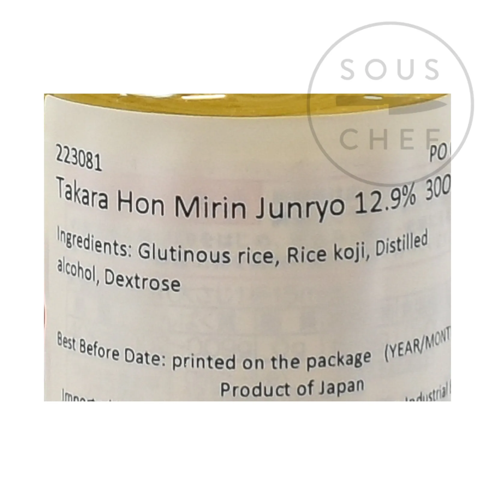 Takara Ingredients Brands|Japanese Ingredients^Hon Mirin Rice Wine, 300ml