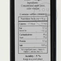 Huilerie Beaujolaise Ingredients Brands|Oil, Vinegar & Dressings^2 Year Aged Fruit Vinegar Cider, 250ml