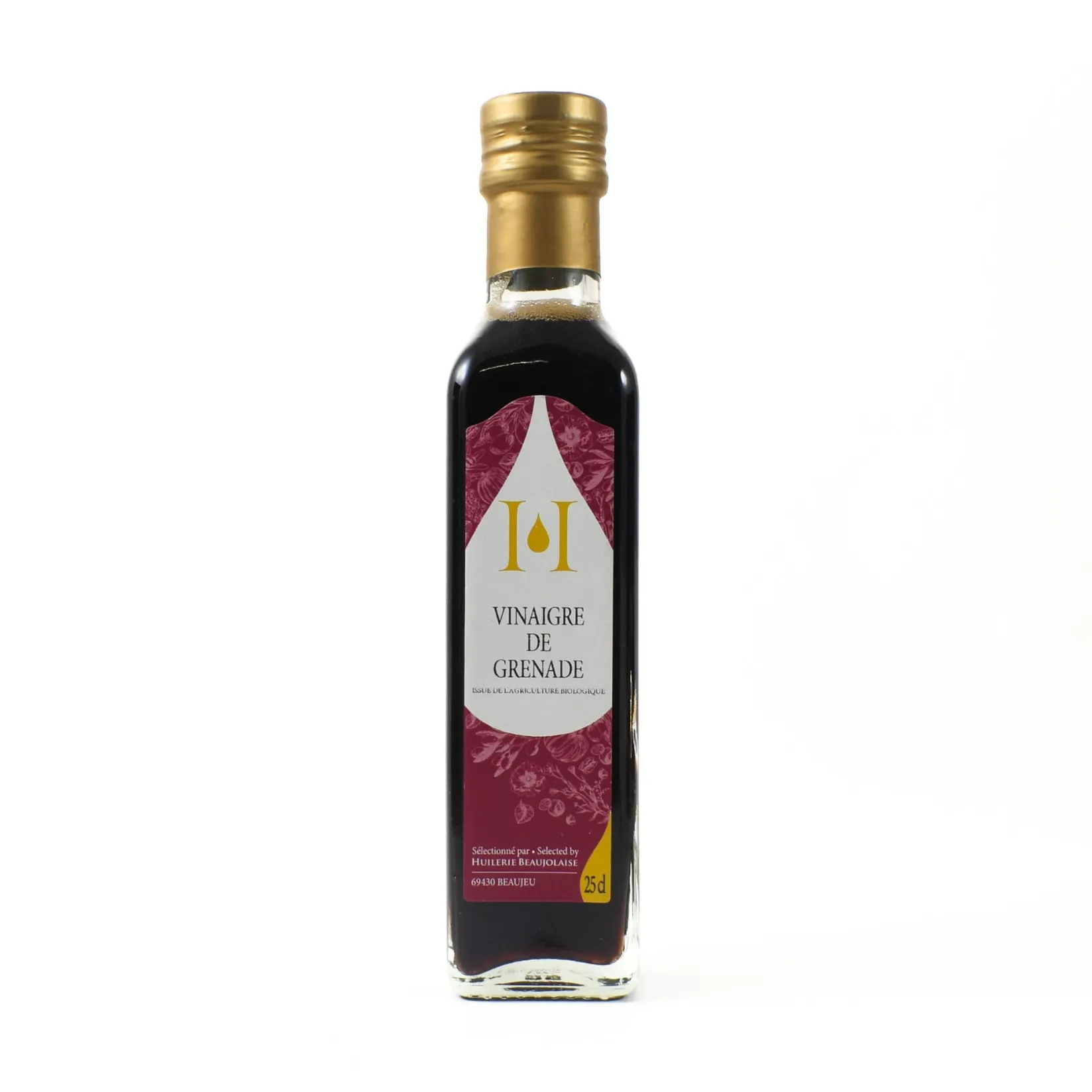 Huilerie Beaujolaise Ingredients Brands|Oil, Vinegar & Dressings^Pomegranate Vinegar, 250ml