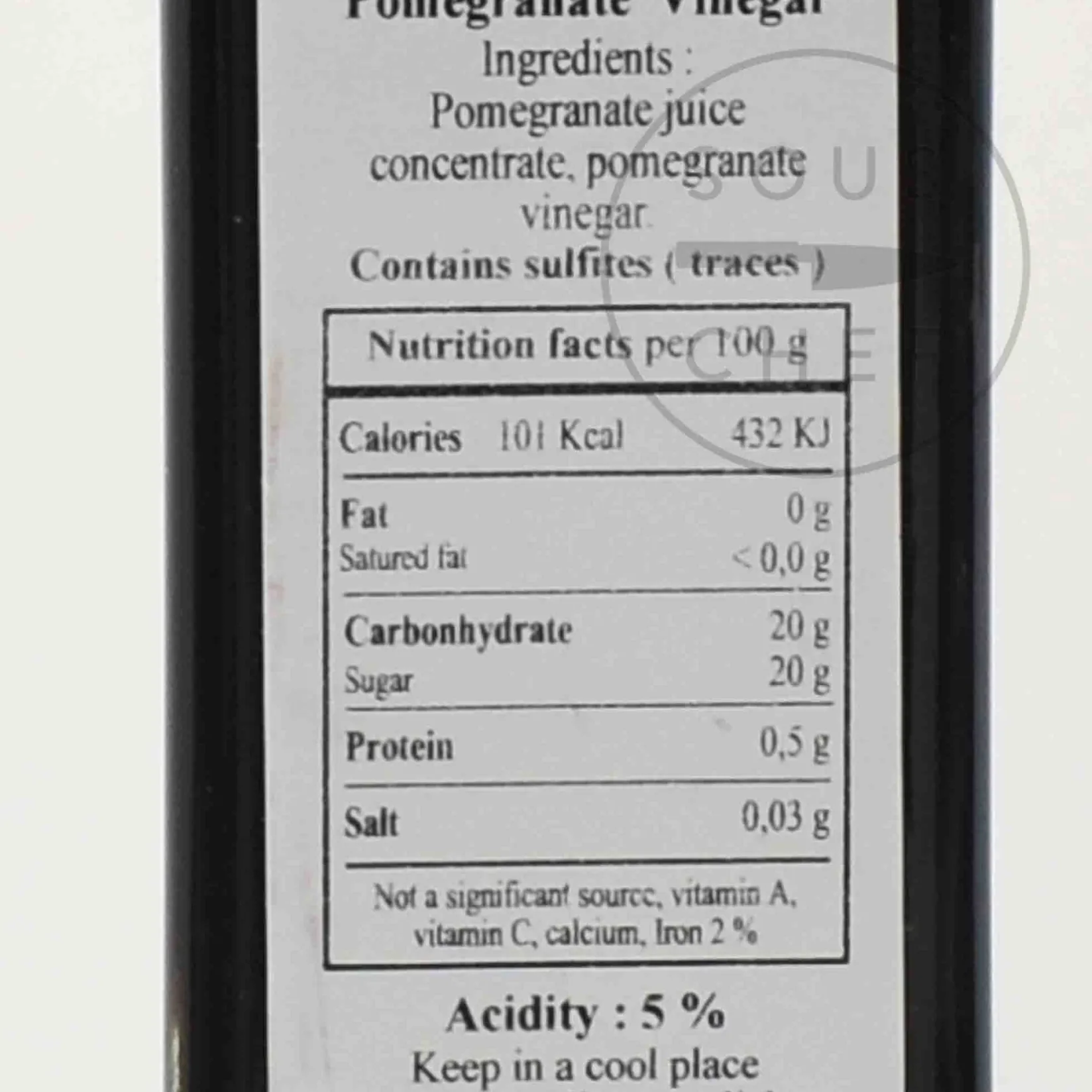 Huilerie Beaujolaise Ingredients Brands|Oil, Vinegar & Dressings^Pomegranate Vinegar, 250ml