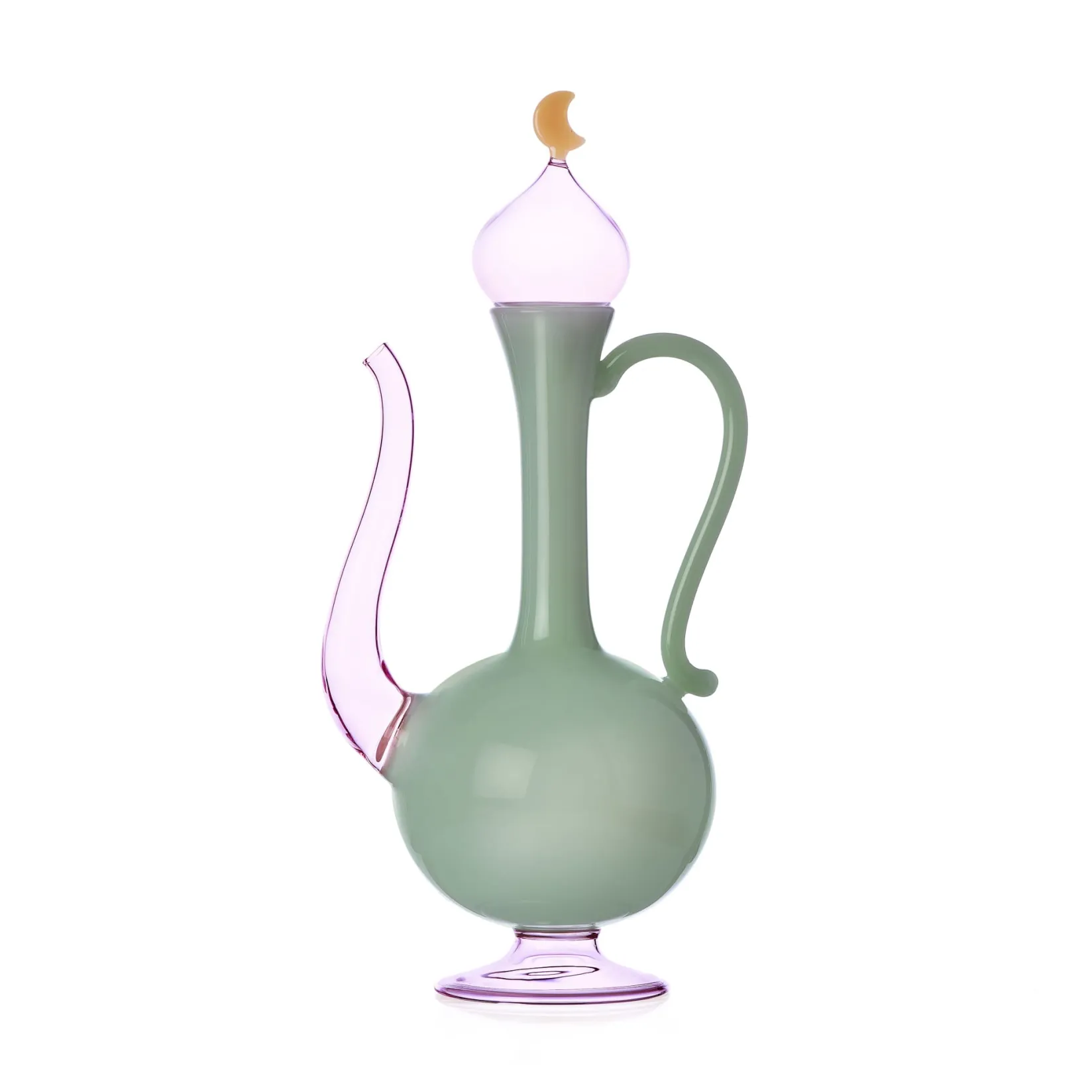 Ichendorf Milano Jugs & Bottles|Tableware Brands^Green and Pink Jug with Moon, 37.5cm