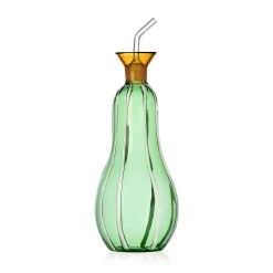 Ichendorf Milano Tableware Brands|Jugs & Bottles^Green Courgette Shaped Oil Bottle, 500ml