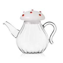 Ichendorf Milano Tableware Brands|Table Setting^Limited Edition Optic White Mushroom Teapot