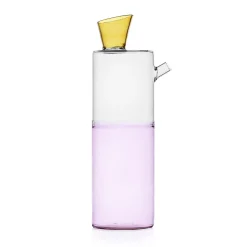 Ichendorf Milano Tableware Brands^Pink & Amber Bottle, 1 Litre