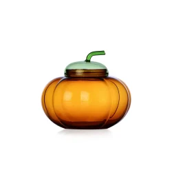 Ichendorf Milano Tableware Brands^Pumpkin Sugar Bowl with Lid, 12cm