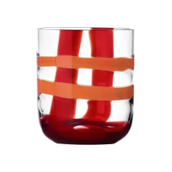 Ichendorf Milano Table Setting|Tableware Brands^Red & Orange Patterned Tumbler, 350ml