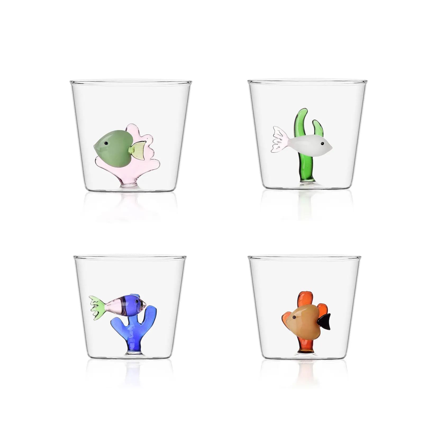 Ichendorf Milano Tableware Brands^Set of 4 Fish Tumblers
