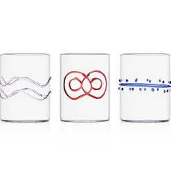 Ichendorf Milano Tableware Brands|Table Setting^Set of 6 Assorted Water Tumblers, Assorted Colours