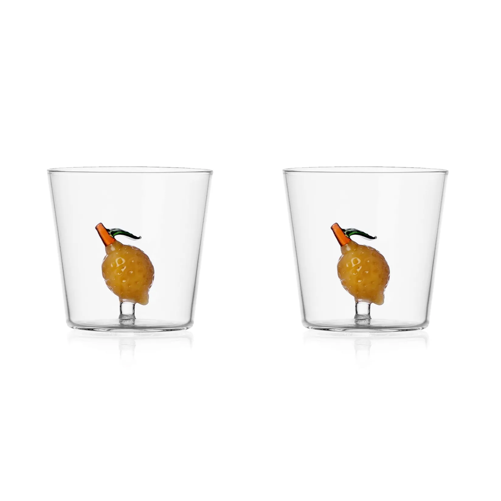 Ichendorf Milano Tableware Brands^Set of 2 Lemon Tumblers, 300ml