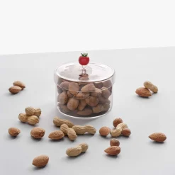 Ichendorf Milano Tableware Brands^Tomato Snack Jar with Lid, 12cm