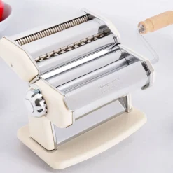 Imperia Pasta Italian Ingredients|Kitchen Tools & Utensils^Imperia Ivory Pasta Maker with Dust Bag & Hopper