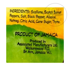 Walkerswood Ingredients Brands|Caribbean Ingredients^Jamaican Jerk Seasoning, 280g