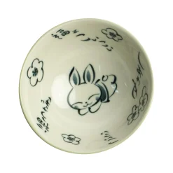 Emro Aziatica Japanese Ingredients|Crockery & Dinnerware^Japanese Kawaii Green Rabbit Rice Bowl, 14cm