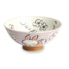 Emro Aziatica Japanese Ingredients|Crockery & Dinnerware^Japanese Kawaii Pink Rabbit Rice Bowl, 14cm