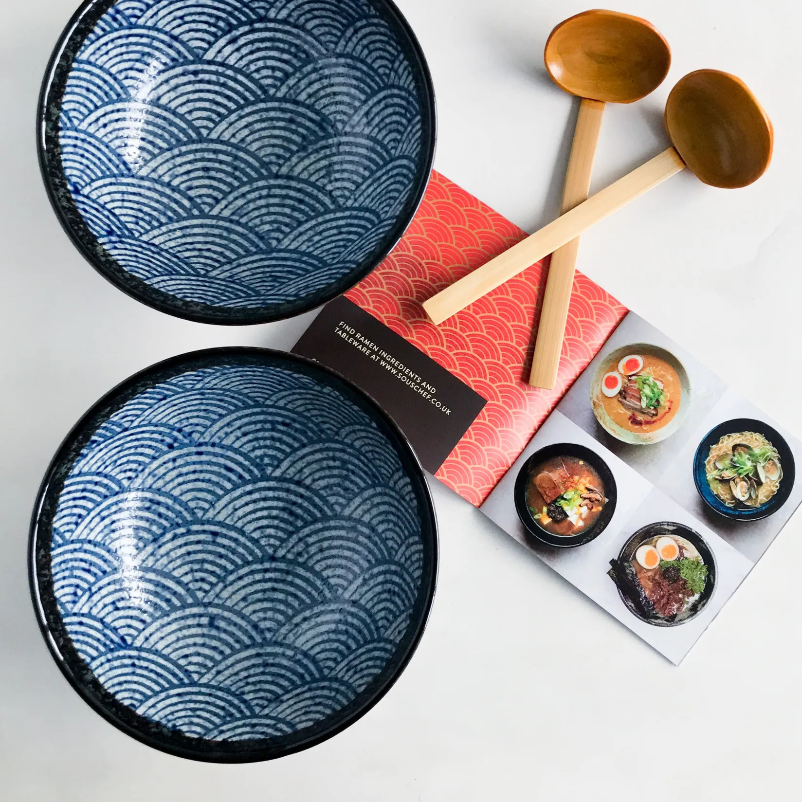 Sous Chef Kit Japanese Ingredients|Japanese Tableware^Japanese Ramen Bowl Set